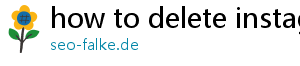 how to delete instagram