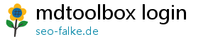 mdtoolbox login