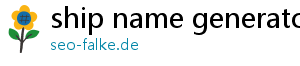 ship name generator